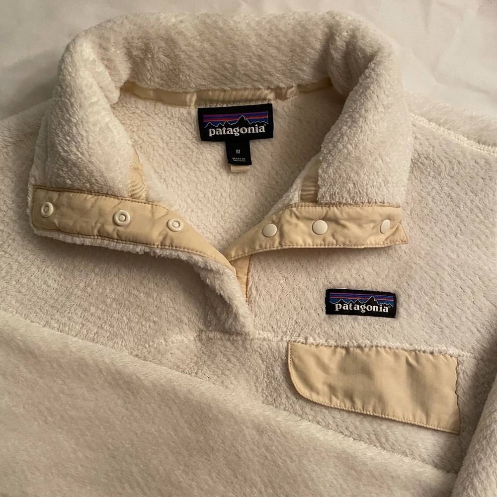 Patagonia Re-Tool snap fleece pullover